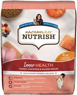 Rachael Ray Nutrish Indoor Complete Premium Natural Dry Cat Food, Chicken With Lentils & Salmon Recipe, 14 Pounds (Packaging May Vary) -Pet Products Shop 51SRoaqvQiL. AC
