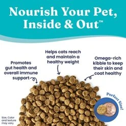 Solid Gold - Fit As A Fiddle Weight Management Cat Food - Low Calorie Grain Free Dry Cat Food Recipe With Alaskan Pollock - Superfoods & Probiotics For Gut Health And Immune Support -Pet Products Shop 51ScKpqqKyL