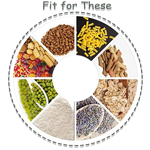 AQARTZA Pet Food Container, 4 X 7 In Ceramic Cat Collection Treat Jar, Dog Food Storage Canister For Hamster Treat, Rabbit Food, Bird Feed 7 AQARTZA Pet Food Container, 4 X 7 In Ceramic Cat Collection Treat Jar, Dog Food Storage Canister For Hamster Treat, Rabbit Food, Bird Feed - Image 5