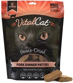 Vital Essentials Freeze Dried Cat Food, Pork Dinner Patties 8 Oz 25 Vital Essentials Freeze Dried Cat Food, Pork Dinner Patties 8 Oz -Pet Products Shop 51U52lP8KdL. AC