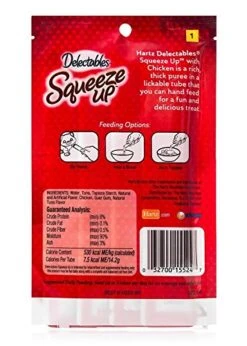Delectables Squeeze Up With Chicken (PACK OF 12) EACH PACK HAS 4 TUBES