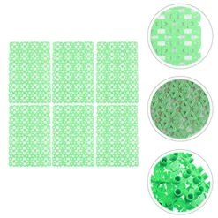 Iplusmile 12pcs In Splice Rabbit Pet Heat Inch, Cushions And Cat Mats- Dogs Random Cats Bottom Mats, Bunny Cages Snowflake Rat Mat, Chinchilla Design Non- Slip Skin Mat Animal, Holder Green -Pet Products Shop 51Uk2X1s6CL