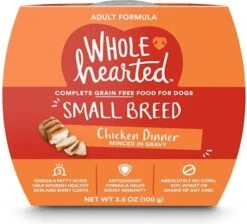 GENERIC WholeHearted Grain Free Small Breed Cuts Or Minced In Gravy Adult Wet Dog Food Variety Pack, 3.5 Oz (16 - Chicken Minced) -Pet Products Shop 51UreBmjNL. AC