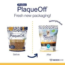 ProDen PlaqueOff Dental Bones Chicken & Pumpkin 17 Ounce -Pet Products Shop 51VgNBT60IL