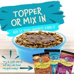 Earthborn Holistic Riptide Zing With Tuna & Gravy Grain-Free Wet Cat Food Pouches, Case Of 24 -Pet Products Shop 51WWvdewpmL