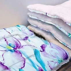 GENERIC Yellow Ultra Soft Thick Flannel Dog Cat Bed Mats Breakfast Food Cartoon Like Image Soft Warm Puppy Blanket Cover Dog Cat Fluffy Fur Blanket Sleep Fast Food Dessert 22" X 28" -Pet Products Shop 51WhO5FPcaL. AC