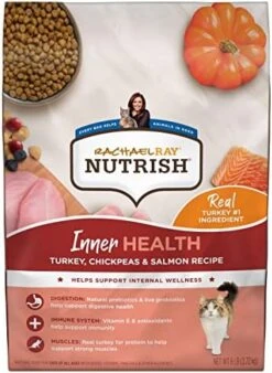 Rachael Ray Nutrish Indoor Complete Premium Natural Dry Cat Food, Chicken With Lentils & Salmon Recipe, 14 Pounds (Packaging May Vary) -Pet Products Shop 51XMr3rSCL. AC