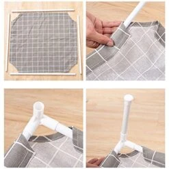 GAMIRA Pet Hammock Pet Bed, Cat Hammock, Four Seasons Washable Independent Elevated Bed, Suitable For Cat And Dog Detachable Outdoor Travel (Color : B) -Pet Products Shop 51XnwEkSFXL