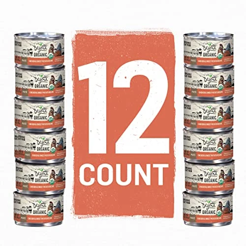 Purina Beyond Organic Wet Cat Food Pate, Organic Chicken & Sweet Potato Adult Recipe - (12) 3 Oz. Cans 5 Purina Beyond Organic Wet Cat Food Pate, Organic Chicken & Sweet Potato Adult Recipe - (12) 3 Oz. Cans - Image 3