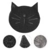 Balacoo 3pcs Scatter Claw Brown Mats Dog Placement Bowl Food Use Mat- Debris Control Washable Home Feet Anti- Cat, Pet Rubbing Bathroom, Xx.cm, Traps And Lovely Mat Pad, Mesh, PVC -Pet Products Shop 51YO2YZN3NL 1