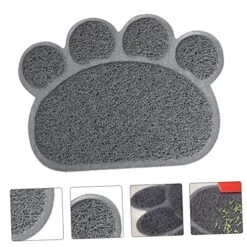 Hohopeti 2pcs Cat Mat Cat Litter Mat Dog Training Pads Puppy Washing Mat Anti-Skid Dog Pad Cat Drinking Bowl Pad PVC Food Mat Small Animals PVC Grey Water Proof Pet Feeding Mat Cat Food Pad 14 Hohopeti 2pcs Cat Mat Cat Litter Mat Dog Training Pads Puppy Washing Mat Anti-Skid Dog Pad Cat Drinking Bowl Pad PVC Food Mat Small Animals PVC Grey Water Proof Pet Feeding Mat Cat Food Pad -Pet Products Shop 51YStkpffZL