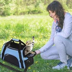 Howstar Pet Supplies For Cats Kitty Litter Cat Carriers Soft Sided Pet Travel Carriers For Cats Dogs Puppy Comfort Portable Foldable Pet Bag -Pet Products Shop 51YUtMJJ0pL