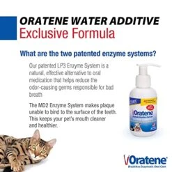 Pet King Brands Zymox Oratene Enzymatic Brushless Oral Care Water Additive, 4oz -Pet Products Shop 51YitYipOuL