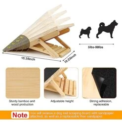 GEmeci Dog Scratch Pad For Nails,Nail File Scratch Board For Dogs Paw,Adjustable Scratch Square Paw Nail Scratch Pad For Dogs Nail File Board -Pet Products Shop 51a5ba5Q7CL