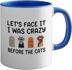 Bubble Hugs Cat Owner 2Tone Pink Mug 11oz - Dedicated Feline - Cat Women Fun Cat Parents Stuff Lady Paws Pet Dad Gifts -Pet Products Shop 51aOOLp1DpL. AC