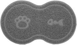 Ipetboom Cat Litter Box Floor Rose Clean With Trapper Easy Placemat Multi- Mats For Puppy Food Grey Inches Mat Dog Scatter And Anti- Dish Kitten Pet Mesh Control Litter Pad Non- Cat Litter Mat 25 Ipetboom Cat Litter Box Floor Rose Clean With Trapper Easy Placemat Multi- Mats For Puppy Food Grey Inches Mat Dog Scatter And Anti- Dish Kitten Pet Mesh Control Litter Pad Non- Cat Litter Mat -Pet Products Shop 51aUV91z8FL. AC