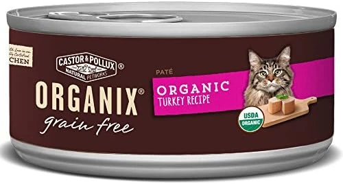 Castor & Pollux Organix Grain Free Organic Chicken & Chicken Liver Recipe All Life Stages Canned Cat Food (24) 3oz Cans 6 Castor & Pollux Organix Grain Free Organic Chicken & Chicken Liver Recipe All Life Stages Canned Cat Food (24) 3oz Cans - Image 4