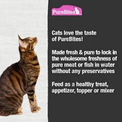 PureBites Wet Mixers | Tuna & Salmon | Only 3 Ingredients | 12-Pack (Packaging May Vary) -Pet Products Shop 51cZxdD3NmL
