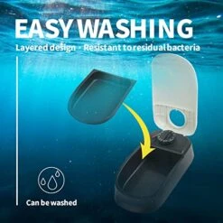 PAWISE Automatic Pet Feeder, Auto Dog Dry Food Dispenser With Timer For Cats And Dogs (1 Meal) -Pet Products Shop 51ciNuHmooL