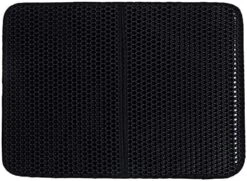 AYENCI Cat Litter Scooper, Pet Cat Litter Mat Waterproof EVA Double Layer Cat Litter Trapping Pet Litter Box Mat Clean Pad Products For Cats Accessories (Color : Gray, Size : 55x75 Cm Foldable) -Pet Products Shop 51cpPgbnxsL. AC 2