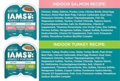 Iams Perfect Portions Grain Free Pate Wet Cat Food Bundle Includes : 02 Salmon Recipe Indoor,02 Turkey Recipe Indoor And 02 Chicken Healthy Adult. (2.6 OZ Each) Plus Booklet 7 Iams Perfect Portions Grain Free Pate Wet Cat Food Bundle Includes : 02 Salmon Recipe Indoor,02 Turkey Recipe Indoor And 02 Chicken Healthy Adult. (2.6 OZ Each) Plus Booklet -Pet Products Shop 51dXYuNLvTL