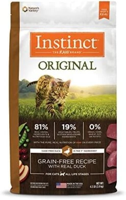 Instinct Original Grain Free Recipe With Real Chicken Natural Dry Cat Food, 5 Lb. Bag -Pet Products Shop 51fkU5eNXuL. AC