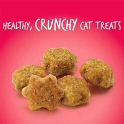Fruitables Cat Treats – Crunchy Treats For Cats – Healthy Low Calorie Treats Packed With Protein – Free Of Wheat, Corn And Soy – Made With Real Salmon With Cranberry – 30 Ounces -Pet Products Shop 51g72P6oZVL