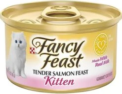 Purina Fancy Feast Grain Free Pate Wet Kitten Food Variety Pack, Kitten Classic Pate Collection, 4 Flavors - (24) 3 Oz. Boxes -Pet Products Shop 51iCmtATaDL. AC