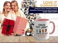 Bubble Hugs Cat Owner 2Tone Pink Mug 11oz - Dedicated Feline - Cat Women Fun Cat Parents Stuff Lady Paws Pet Dad Gifts -Pet Products Shop 51iqv52XmRL