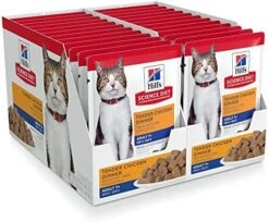 Hill's Science Diet Senior 7+ Wet Cat Food Pouches, Variety Pack, Chicken And Tuna, 2.8 Oz., 12-Pack 17 Hill's Science Diet Senior 7+ Wet Cat Food Pouches, Variety Pack, Chicken And Tuna, 2.8 Oz., 12-Pack -Pet Products Shop 51j kzd0ydL. AC