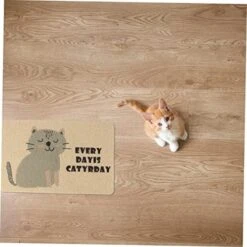 Ipetboom Outdoor Seating Cushions 1pc Pet Cat Litter Mat Outdoor Seat Cushion Cat Matts For Litter Pet Cushion Dog Food Carpet PVC Grey Outdoor+mat 11 Ipetboom Outdoor Seating Cushions 1pc Pet Cat Litter Mat Outdoor Seat Cushion Cat Matts For Litter Pet Cushion Dog Food Carpet PVC Grey Outdoor+mat -Pet Products Shop 51lXYkBrnoL