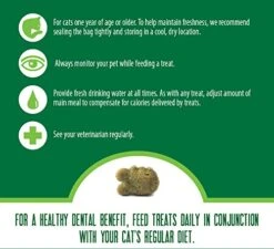 FELINE GREENIES Natural Dental Care Cat Treats Oven Roasted Chicken Flavor, 11 Oz. Tub 9 FELINE GREENIES Natural Dental Care Cat Treats Oven Roasted Chicken Flavor, 11 Oz. Tub -Pet Products Shop 51lhopue2ZL