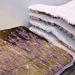 GENERIC Yellow Ultra Soft Thick Flannel Dog Cat Bed Mats Breakfast Food Cartoon Like Image Soft Warm Puppy Blanket Cover Dog Cat Fluffy Fur Blanket Sleep Fast Food Dessert 22" X 28" -Pet Products Shop 51lk8z4K9IL. AC