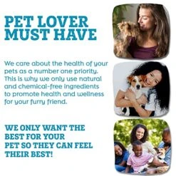 Healthy Animals 4 Ever Oral Health Gum Healing For Dogs - Relieves Inflammation, Soothes Pain, Fights Gum Disease - Natural, Non-GMO, Organic - Gluten, Preservative & Chemical Free Supplement - 300 Ct -Pet Products Shop 51lr80aq0sL