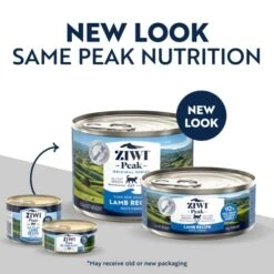 ZIWI Peak Canned Wet Cat Food – All Natural, High Protein, Grain Free, Limited Ingredient, With Superfoods, Lamb, 6.5 Ounce (Pack Of 12) -Pet Products Shop 51mkhNuuQVL