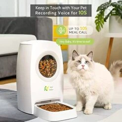 S.Y. 6L Automatic Cat Feeder Timed Smart Pet Feeder For Dogs And Cats Food Dispenser With Portion Control, Voice Recorder -Pet Products Shop 51nIHKRoqDL