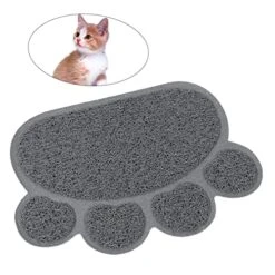 Washable Rug 3pcs Soft Dish Rug Pet Puppy Place Mats Shape Litter PVC Pad, For Dog Feeding *cm Cm Kitten Water * Bowl Grey Scatter Control Food Placemat Cat Mat Mat- Non- Paw Washable Rugs 11 Washable Rug 3pcs Soft Dish Rug Pet Puppy Place Mats Shape Litter PVC Pad, For Dog Feeding *cm Cm Kitten Water * Bowl Grey Scatter Control Food Placemat Cat Mat Mat- Non- Paw Washable Rugs -Pet Products Shop 51oSMITL3SL