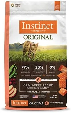 Instinct Original Grain Free Recipe With Real Chicken Natural Dry Cat Food, 5 Lb. Bag -Pet Products Shop 51ouMW1wpML. AC