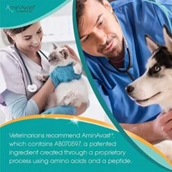 AminAvast Kidney Support Supplement For Cats And Dogs, 300mg - Promotes Natural Kidney Function - Aids In Health And Vitality Of Aging Kidneys - Easily Administered - 60 Sprinkle Capsules 10 AminAvast Kidney Support Supplement For Cats And Dogs, 300mg - Promotes Natural Kidney Function - Aids In Health And Vitality Of Aging Kidneys - Easily Administered - 60 Sprinkle Capsules -Pet Products Shop 51p17yRZ8fL