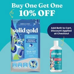 Solid Gold - Fit As A Fiddle Weight Management Cat Food - Low Calorie Grain Free Dry Cat Food Recipe With Alaskan Pollock - Superfoods & Probiotics For Gut Health And Immune Support -Pet Products Shop 51pJbhx2n1L