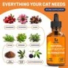 Natural Antibiotics For Cats | Cat Antіbіotісs | Supports Cat Allergy Relief | Cat Itch Relief | Cat Allergy Support | Cat Multivitamin | Pet Antіbіotісs | Cat Antіbіotіс | 2 Oz (1 Bottle) -Pet Products Shop 51pySXIhlLL