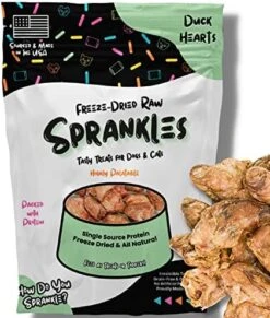 SPRANKLES Freeze Dried Chicken Liver Treats For Cats & Dogs - Single Ingredient All Natural Grain-Free, High Protein, Made In USA - Perfect For Training, Topper Or Snack (Chicken Liver, 6 Ounce) 26 SPRANKLES Freeze Dried Chicken Liver Treats For Cats & Dogs - Single Ingredient All Natural Grain-Free, High Protein, Made In USA - Perfect For Training, Topper Or Snack (Chicken Liver, 6 Ounce) -Pet Products Shop 51qJz79XJbL. AC 1