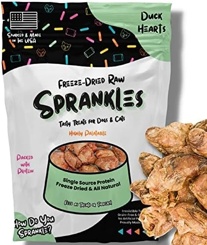 SPRANKLES Freeze Dried Chicken Liver Treats For Cats & Dogs - Single Ingredient All Natural Grain-Free, High Protein, Made In USA - Perfect For Training, Topper Or Snack (Chicken Liver, 6 Ounce) 7 SPRANKLES Freeze Dried Chicken Liver Treats For Cats & Dogs - Single Ingredient All Natural Grain-Free, High Protein, Made In USA - Perfect For Training, Topper Or Snack (Chicken Liver, 6 Ounce) - Image 5
