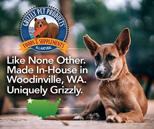 Grizzly Wild Alaskan Salmon Oil Dog Food Supplement Omega 3 Fatty Acids, 16 Oz 8 Grizzly Wild Alaskan Salmon Oil Dog Food Supplement Omega 3 Fatty Acids, 16 Oz - Image 6