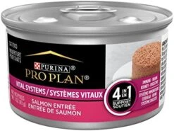 Purina Pro Plan Vital Systems Chicken Wet Cat Food Pate 4-in-1 Brain, Kidney, Digestive And Immune Formula - (24) 3 Oz. Cans -Pet Products Shop 51qScr5KEL. AC
