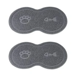 Food Containers Grey Easy Anti- Lock Dish Placemat Food Pad Multi- Bowl X Mat: With Pet Non- PVC Mat, And Inches Trapper Mat Dog Cat Litter Floor Control Puppy Kitten Mesh Water Rabbit Food 20 Food Containers Grey Easy Anti- Lock Dish Placemat Food Pad Multi- Bowl X Mat: With Pet Non- PVC Mat, And Inches Trapper Mat Dog Cat Litter Floor Control Puppy Kitten Mesh Water Rabbit Food -Pet Products Shop 51qXX4azrsL