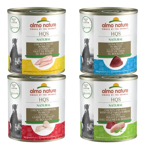 Almo Nature Bone Appetit Variety Pack Grain Free Dog 9.87oz Wet Canned Food (4 Flavors, 12 Cans Total) 3 Almo Nature Bone Appetit Variety Pack Grain Free Dog 9.87oz Wet Canned Food (4 Flavors, 12 Cans Total)