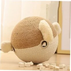 PATKAW Toys Sisal Rope Household Cat Scratcher Wear-Resistant Scratching Ball Cat Scratcher Ball Wear-Resistant Scratching Board Cat Treat Toy Dog Treat Dispenser Pet Cat Supplies 10 PATKAW Toys Sisal Rope Household Cat Scratcher Wear-Resistant Scratching Ball Cat Scratcher Ball Wear-Resistant Scratching Board Cat Treat Toy Dog Treat Dispenser Pet Cat Supplies -Pet Products Shop 51r5IDELUGL