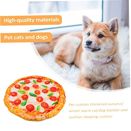 3 Pcs Mattress Mat Winter Machine Bed Bacon Comfortable Soft Round Orange Cozy For Warm Kennel Sleeping Cat Printing Pizza Portable Nest Pattern Puppy Plush Design Cute Pad 3 3 Pcs Mattress Mat Winter Machine Bed Bacon Comfortable Soft Round Orange Cozy For Warm Kennel Sleeping Cat Printing Pizza Portable Nest Pattern Puppy Plush Design Cute Pad