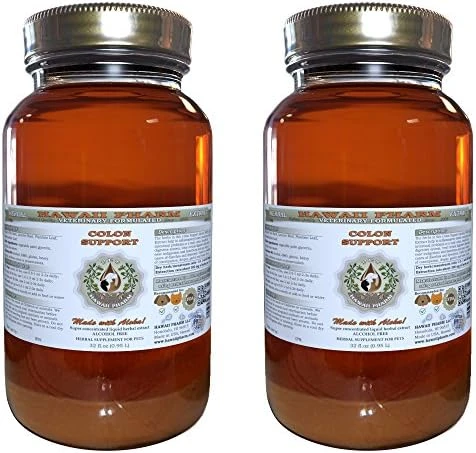 HawaiiPharm Colon Support, Veterinary Natural Alcohol-Free Liquid Extract, Pet Herbal Supplement 2x2 Oz 8 HawaiiPharm Colon Support, Veterinary Natural Alcohol-Free Liquid Extract, Pet Herbal Supplement 2x2 Oz - Image 6